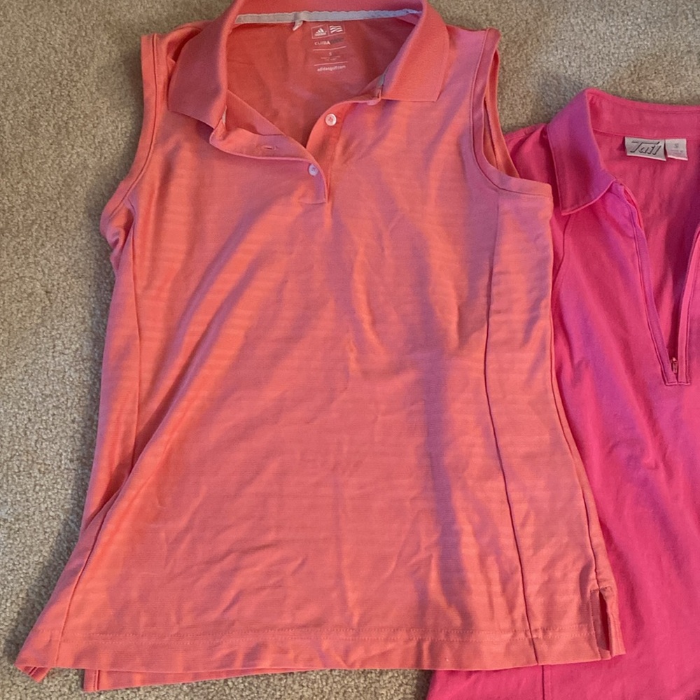 Bundle size small-2tops and leggings 3/4 length see pictures for brands. - Picture 4 of 7